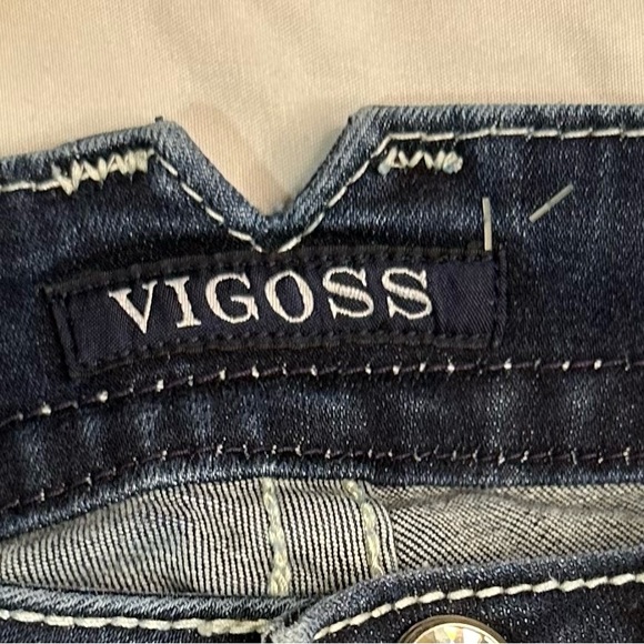 VIGOSS Skinny Bling Jeans Pants - Picture 2 of 16